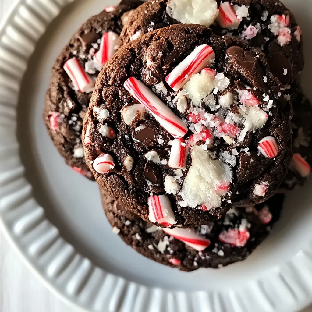 Double Chocolate Gluten Free Peppermint Cookies