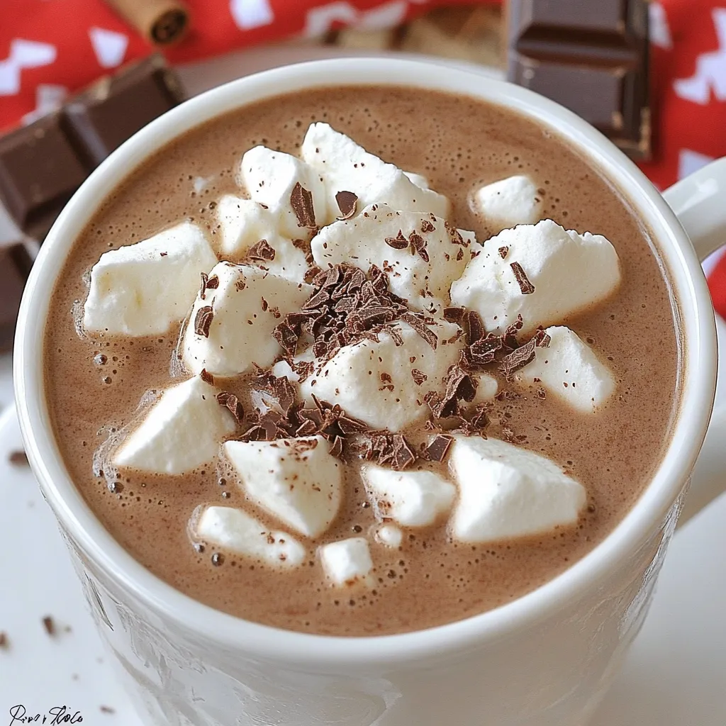 Double Chocolate Hot Cocoa
