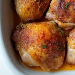 Easy Baked Chicken Thighs