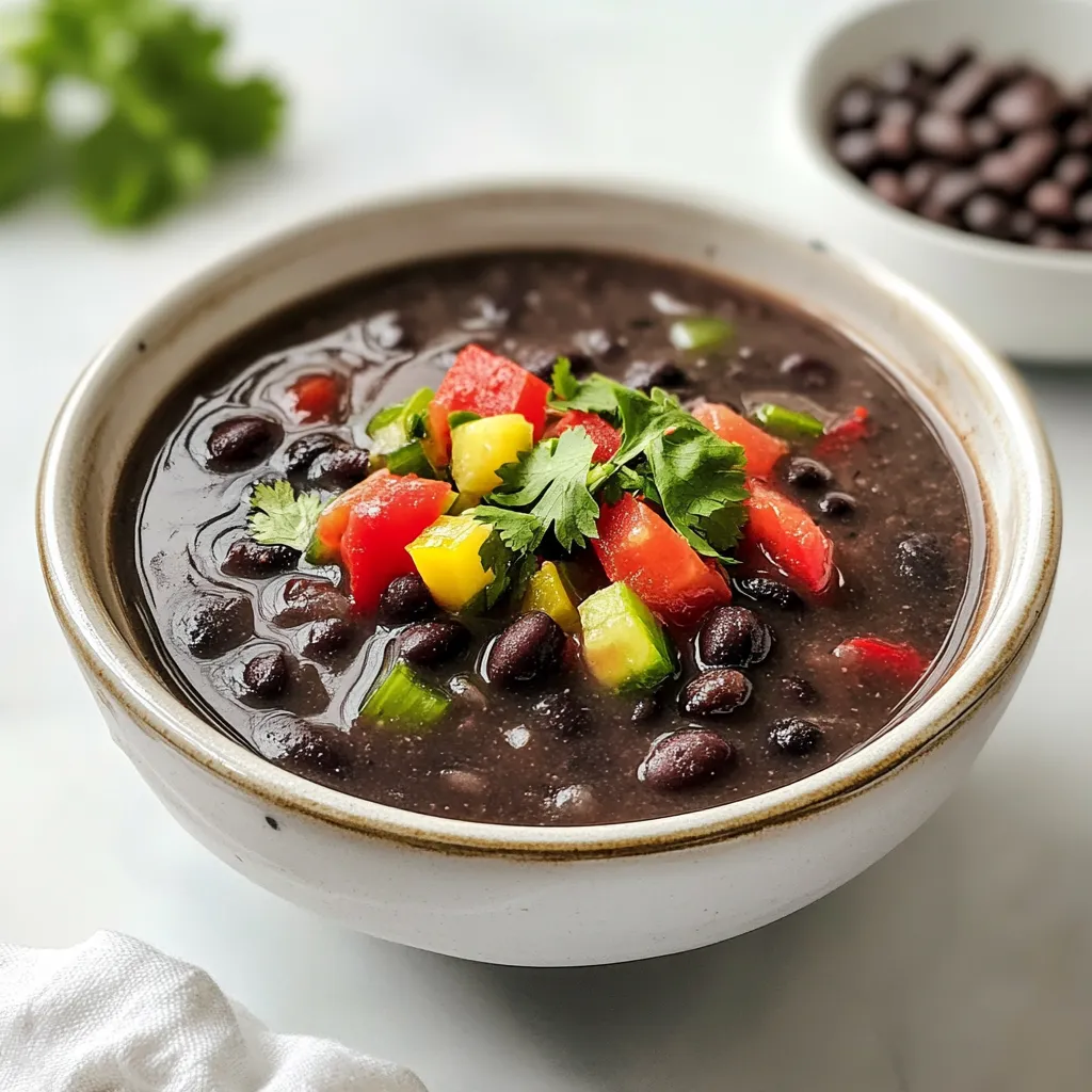 Easy Black Bean Soup