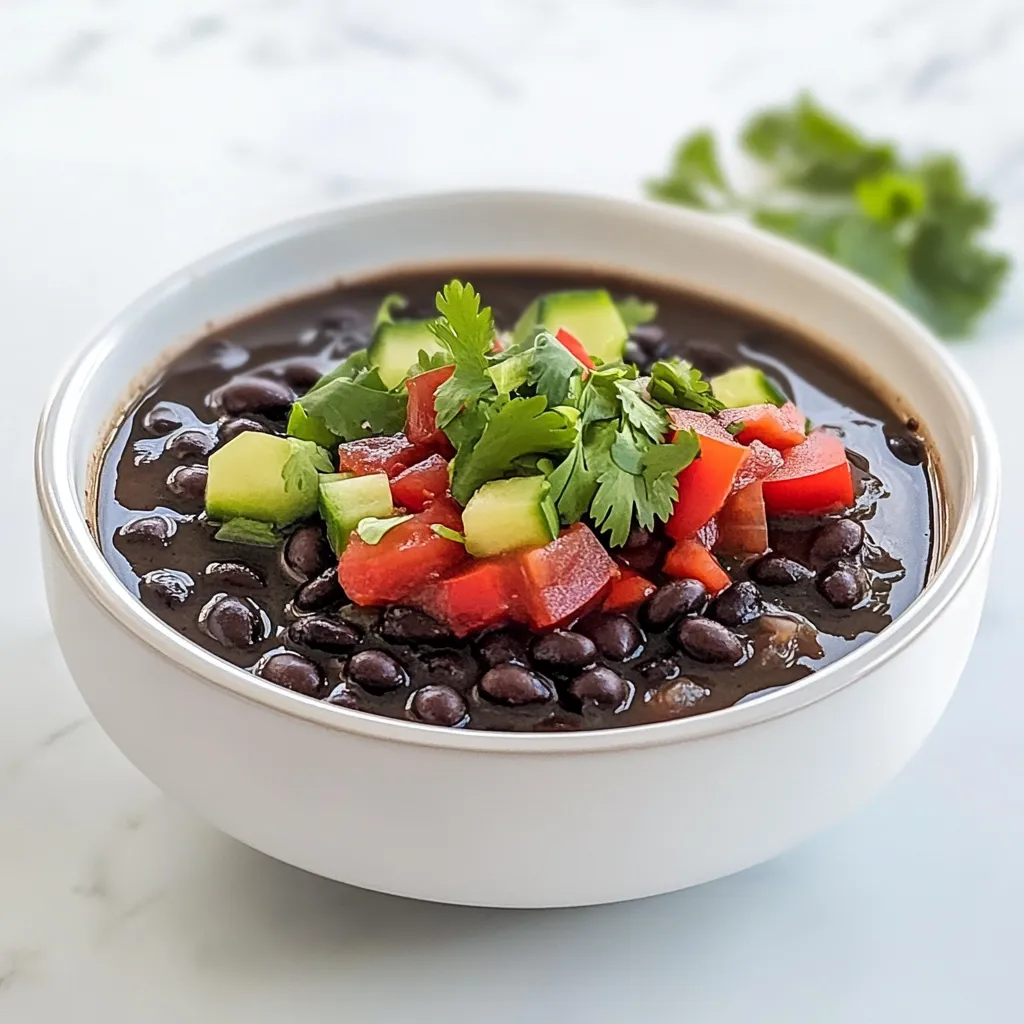 Easy Black Bean Soup