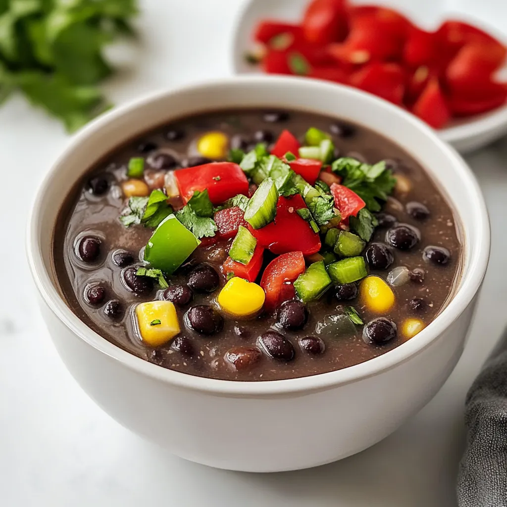 Easy Black Bean Soup