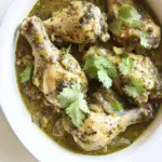 Easy Braised Tomatillo Chicken Drumsticks