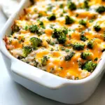 Easy Broccoli Rice Casserole