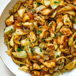 Easy Chicken and Cabbage Stir Fry