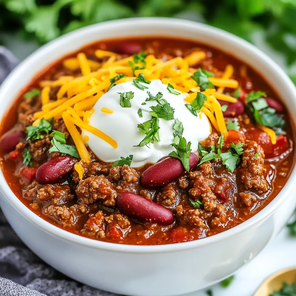 Easy Crock Pot Chili