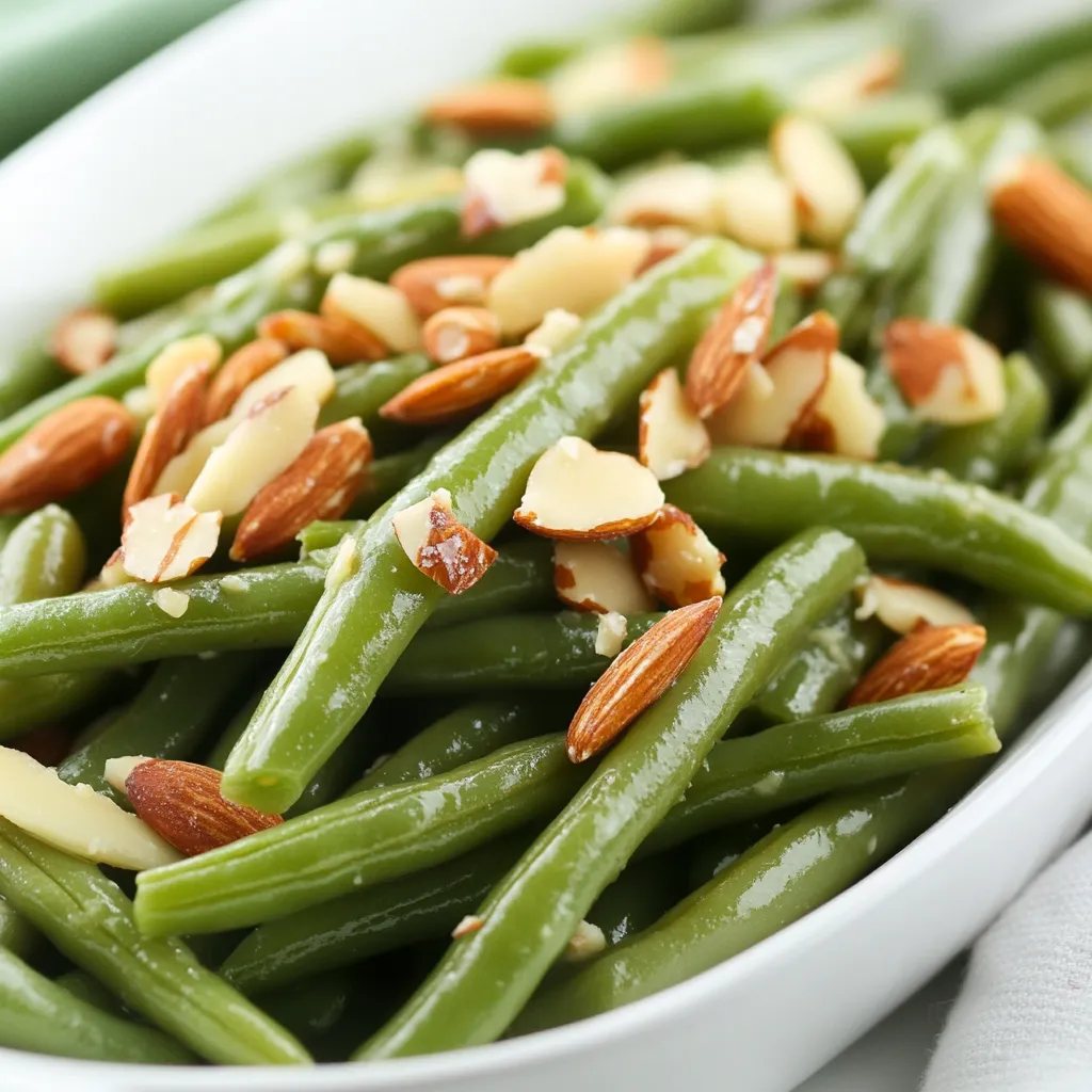 Easy Green Beans Almondine