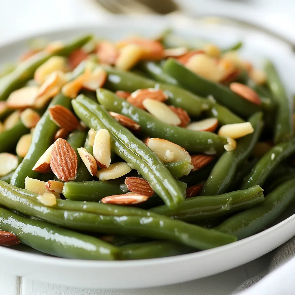 Easy Green Beans Almondine