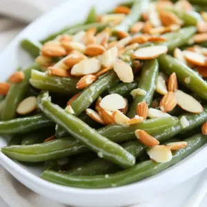 Easy Green Beans Almondine