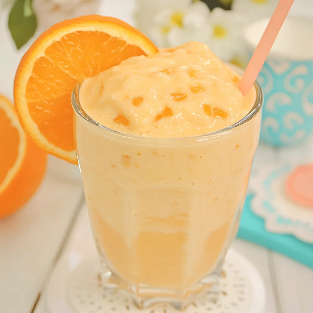 Easy Orange Julius Recipe