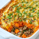 Easy Shepherds Pie with Sweet Potatoes