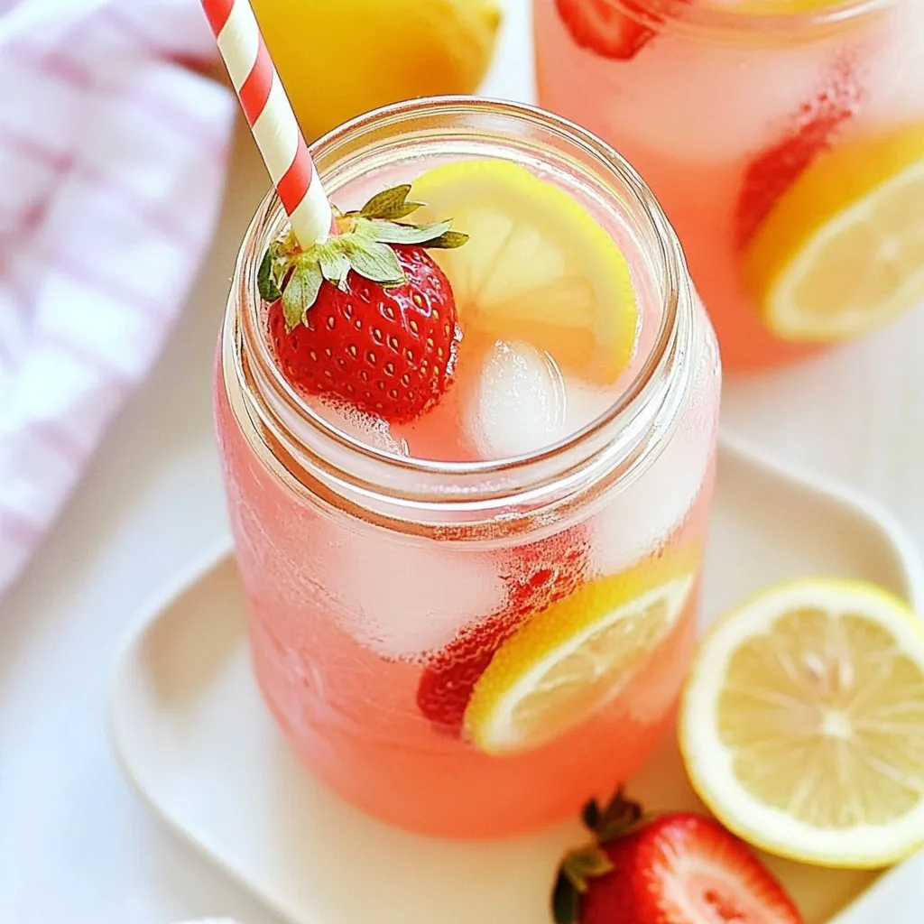 Easy Strawberry Lemonade