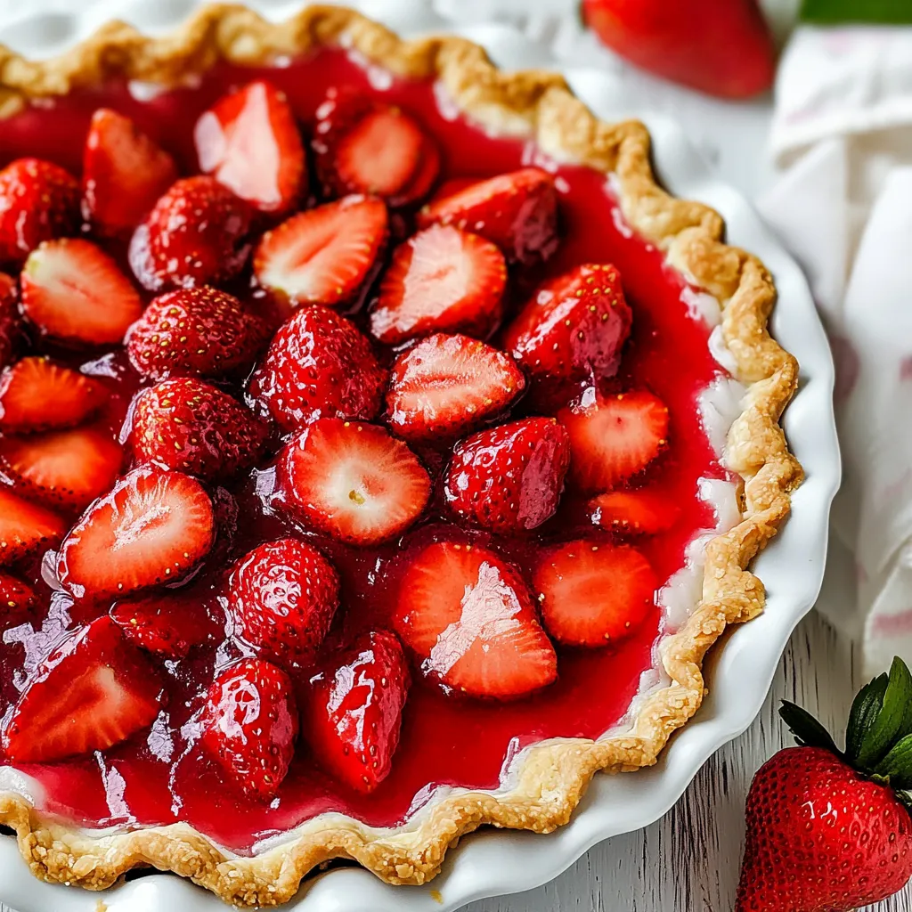 Easy Strawberry Pie