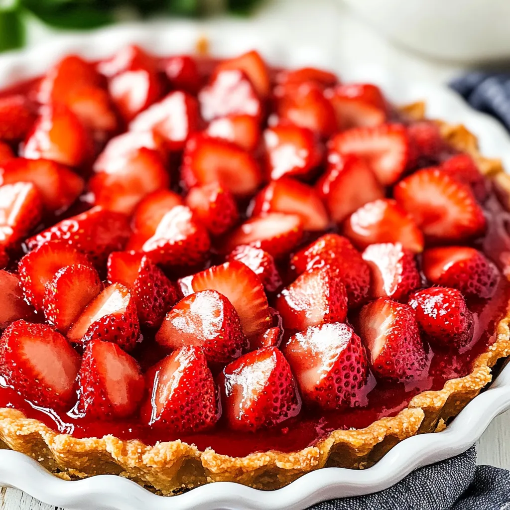 Easy Strawberry Pie