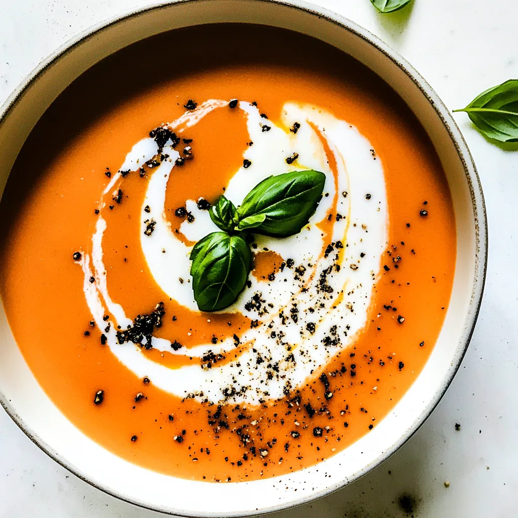 Easy Tomato Bisque