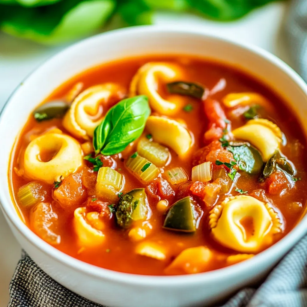 Easy Tortellini Soup