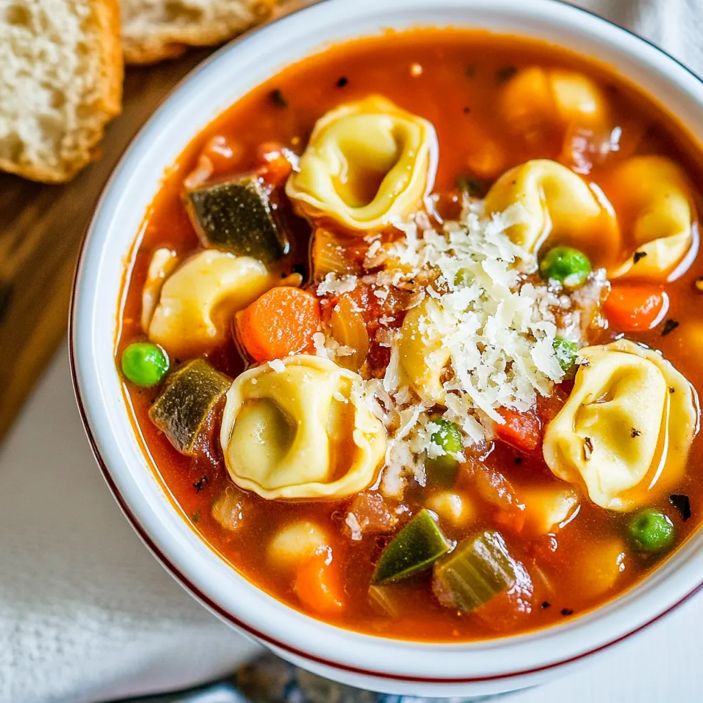 Easy Tortellini Soup