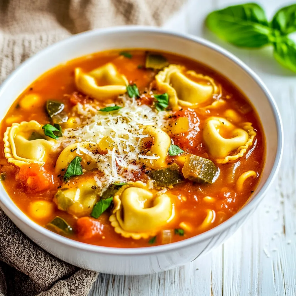 Easy Tortellini Soup