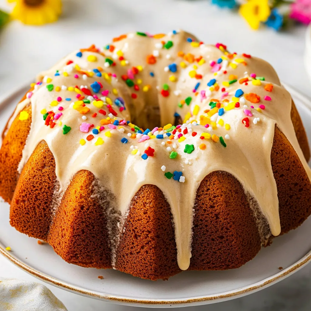 Easy Vanilla Bundt Cake