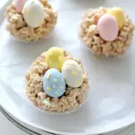 Egg Shaped Rice Krispies Treats