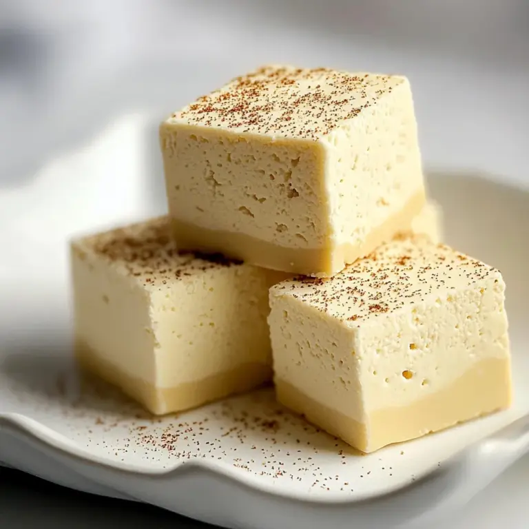 Eggnog Fudge