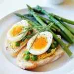 Eggs and Soldiers with Asparagus