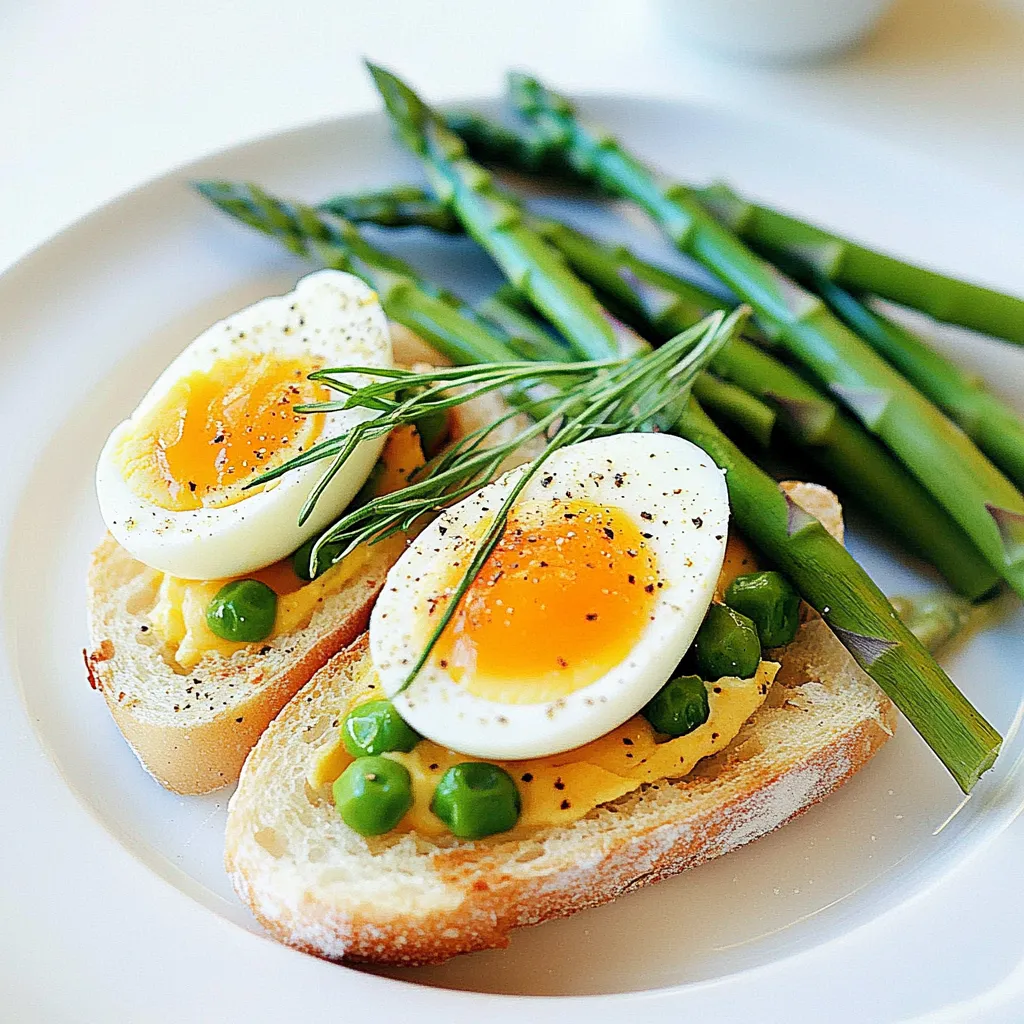 Eggs and Soldiers with Asparagus