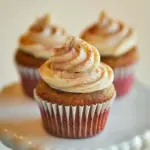 Fig Spice Cupcakes with Honey Cinnamon Buttercream