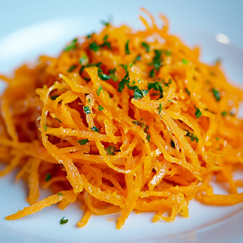 French Grated Carrot Salad