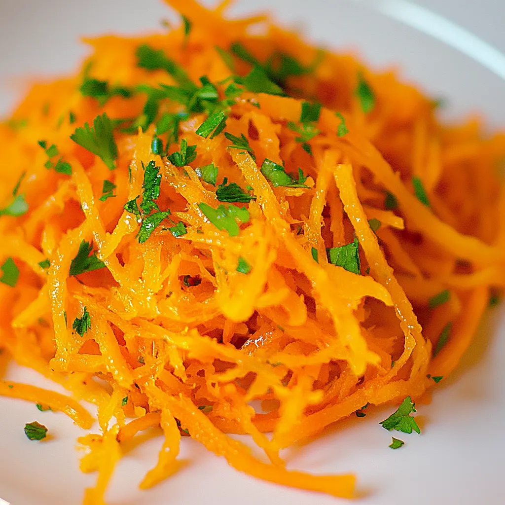 French Grated Carrot Salad
