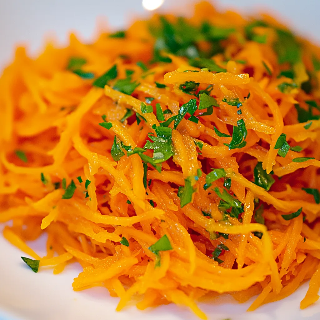 French Grated Carrot Salad