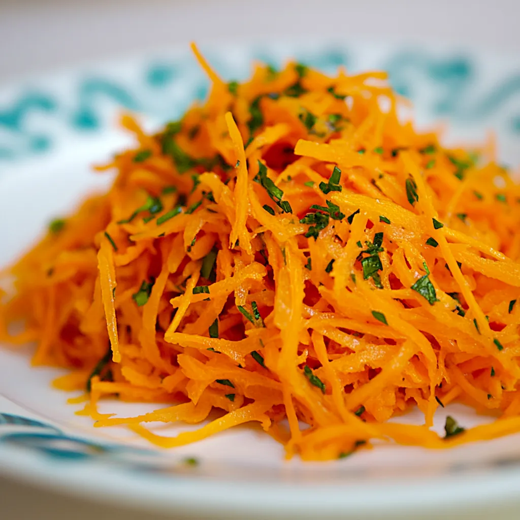 French Grated Carrot Salad