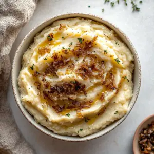 French Onion Mashed Potatoes