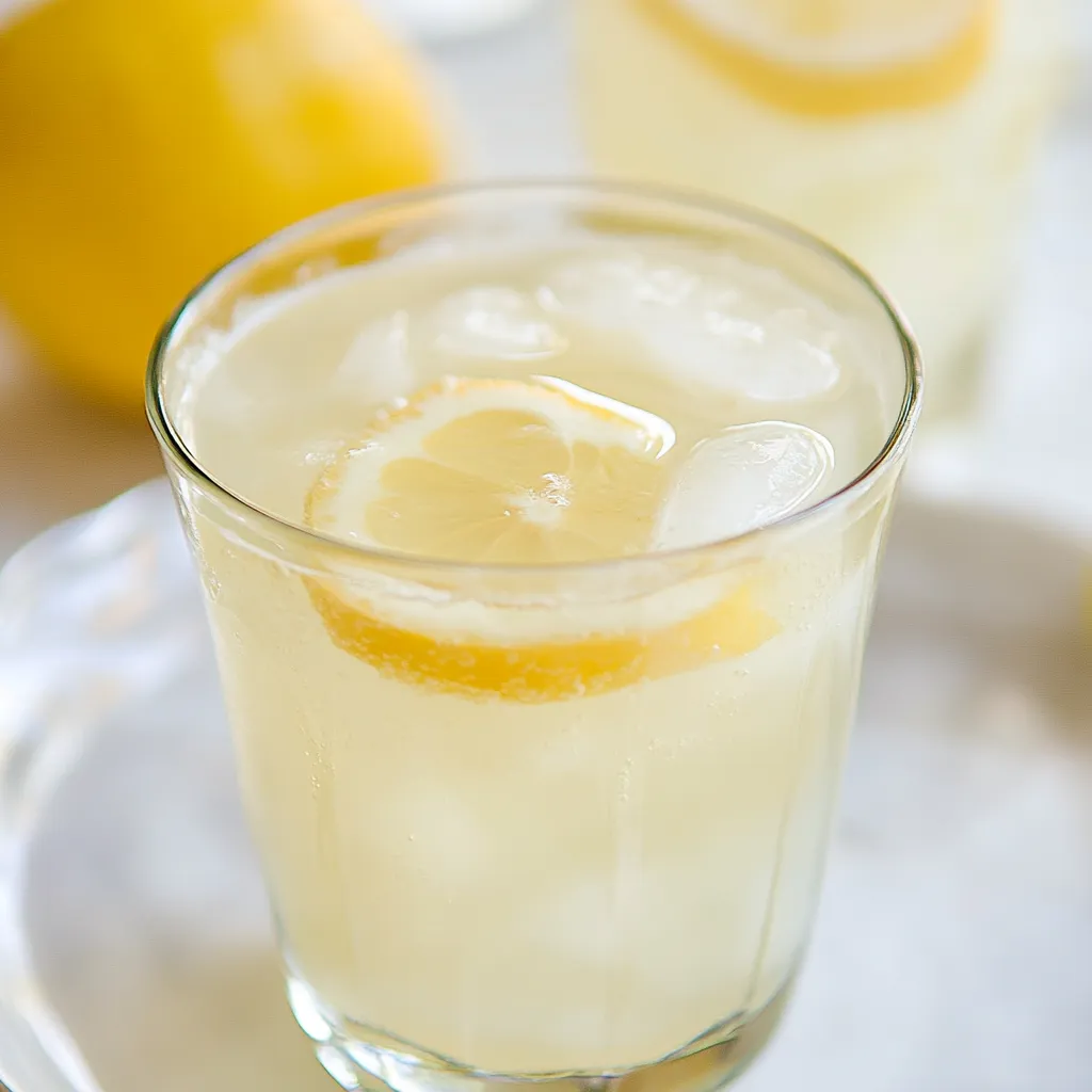 Fresh Ginger Lemonade