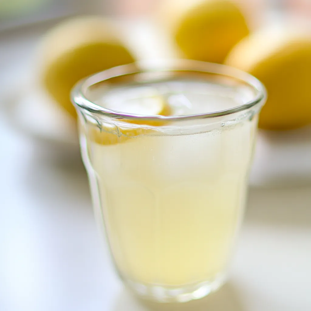 Fresh Ginger Lemonade