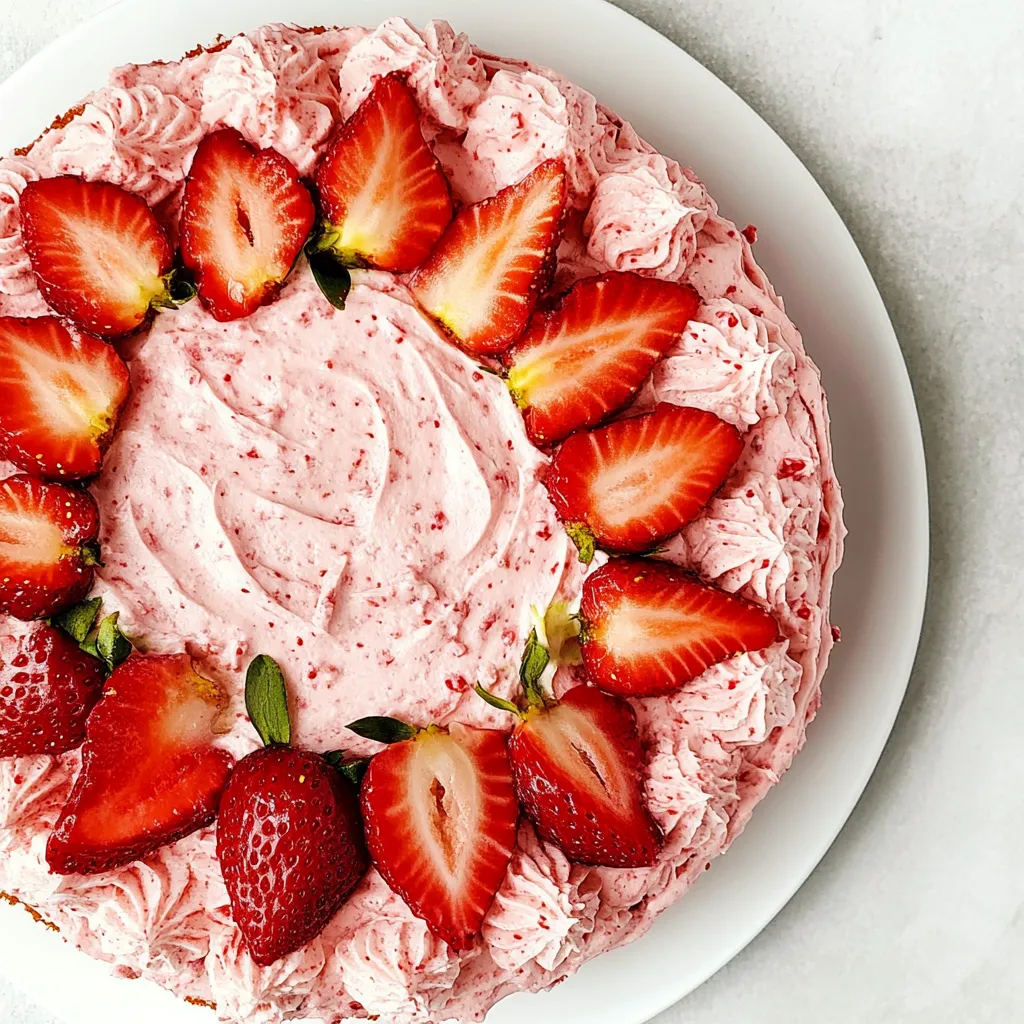 Fresh Strawberry Cake