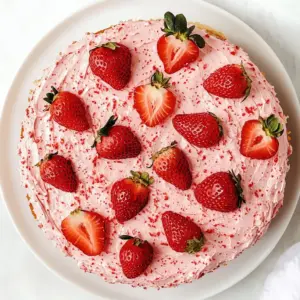 Fresh Strawberry Cake