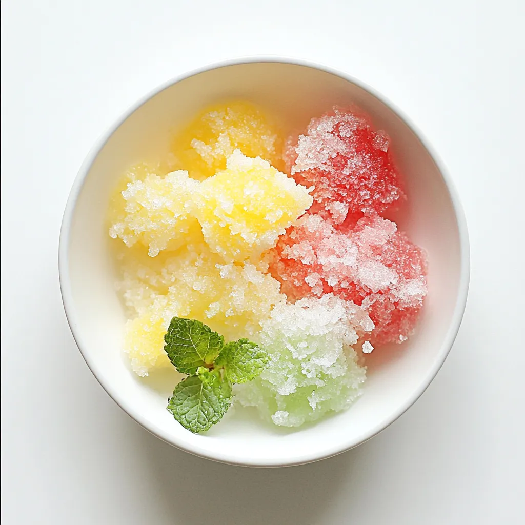 Fruity Granitas