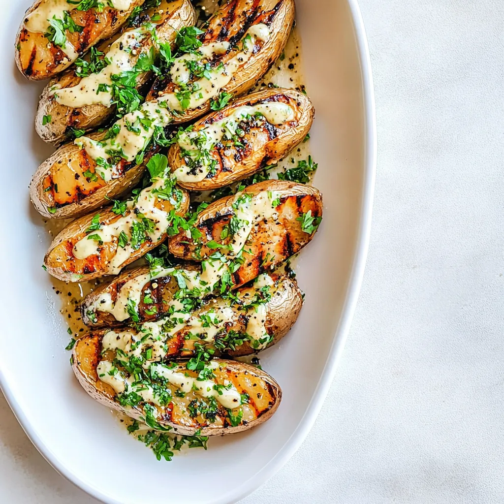 Garlic Fingerling Potatoes