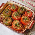 Gemista Greek Stuffed Tomatoes Peppers