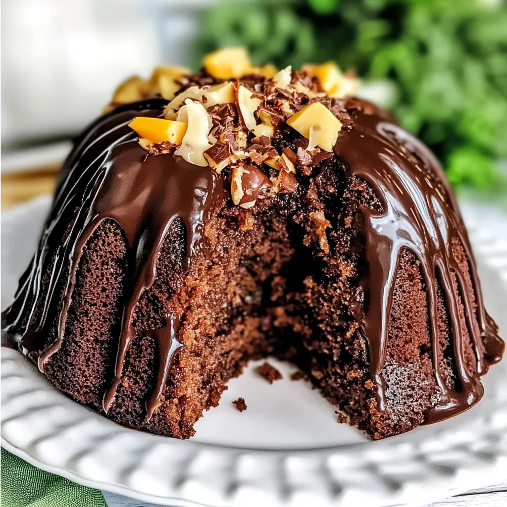German Chocolate Bundt Cake