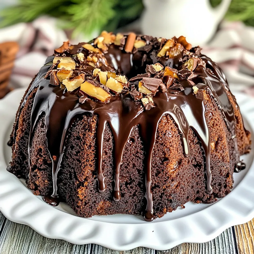 German Chocolate Bundt Cake