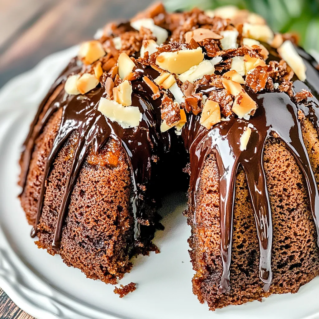 German Chocolate Bundt Cake