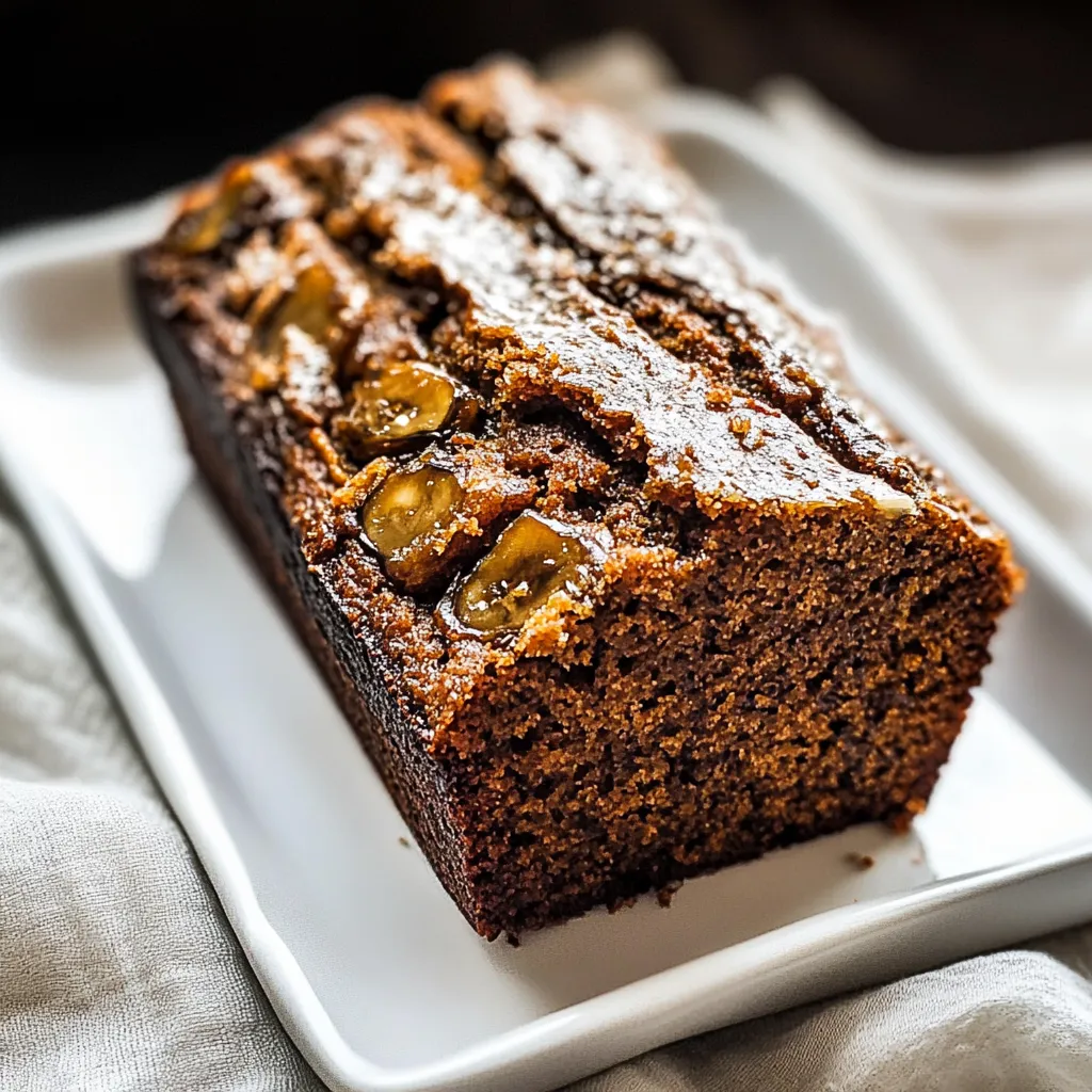 Gingerbread Banana Bread