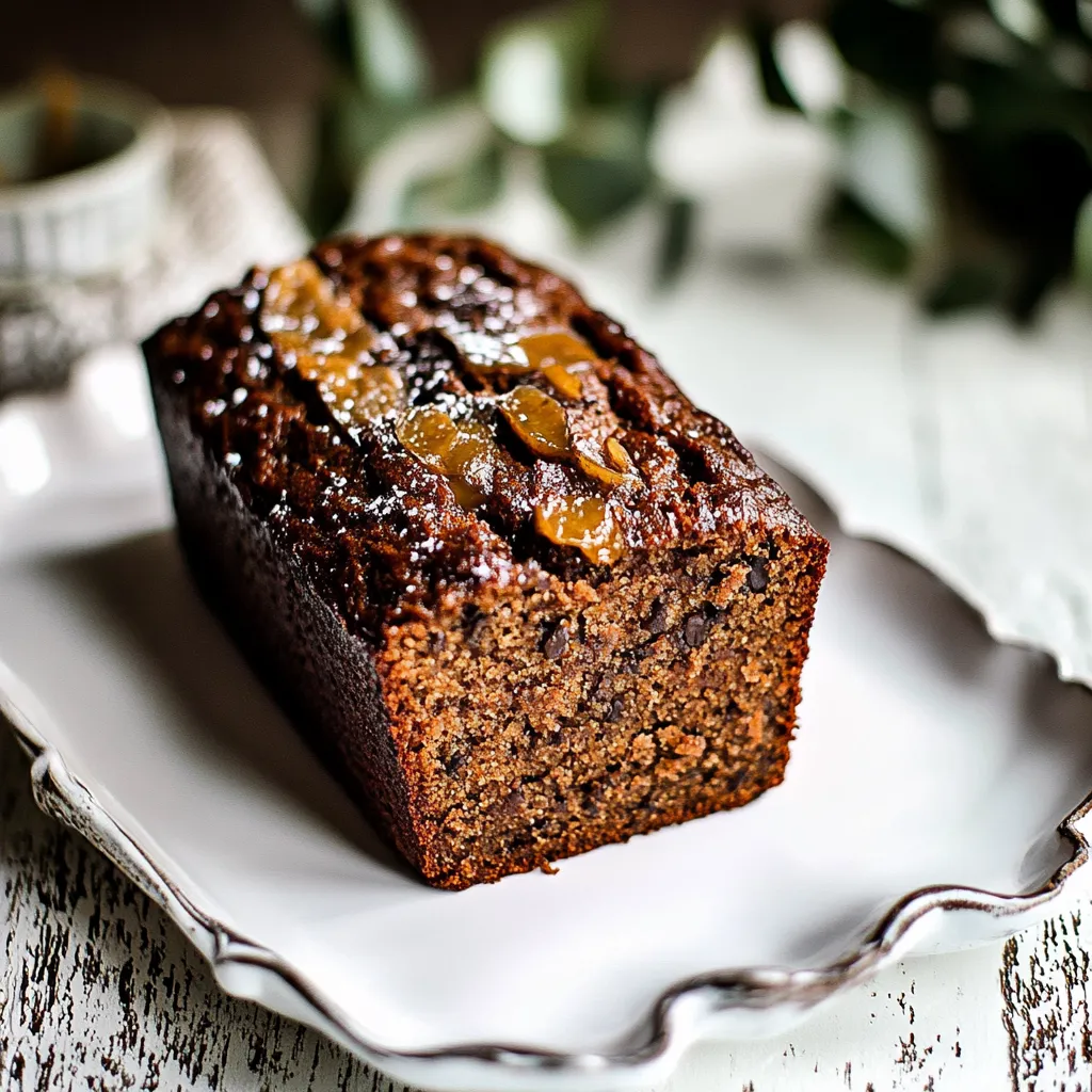 Gingerbread Banana Bread