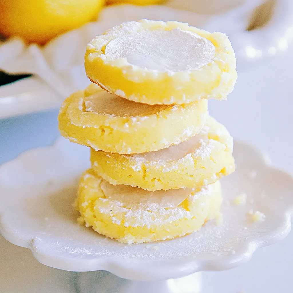 Girl Scout Lemon Cookies Copycat Recipe