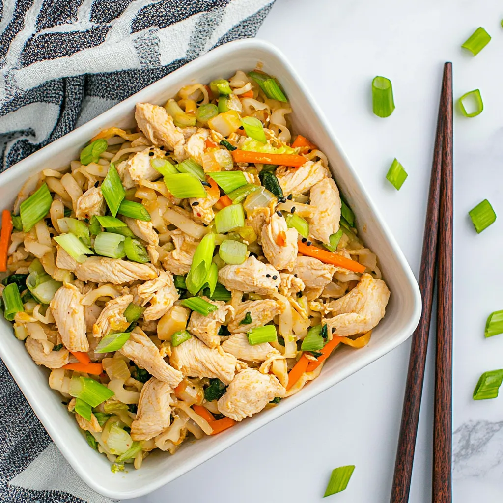 Gluten Free Chicken Chow Mein