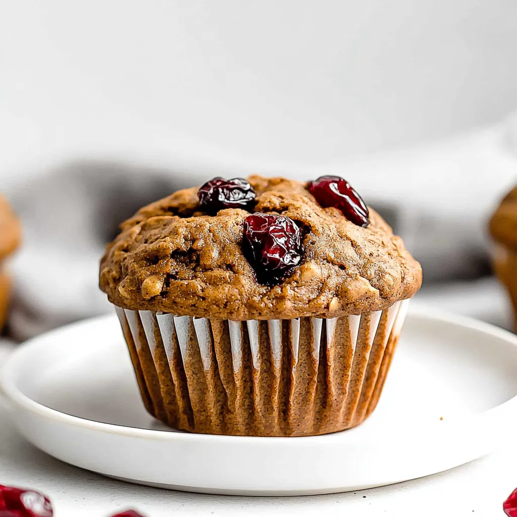 Gluten Free Pumpkin Oatmeal Muffins