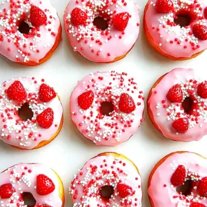 Gluten Free Strawberry Banana Donuts