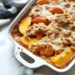 Gluten Free Vegan Peach Cobbler